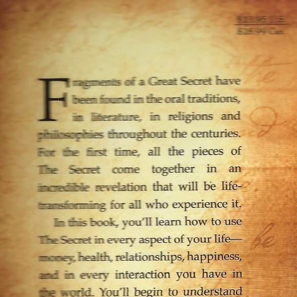 The Secret - Hardcover - Author Rhonda Byrne - Picture 2 of 5